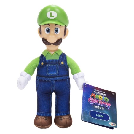 Super Mario - The Galaxy Movie Plush Figure Luigi 23 cm