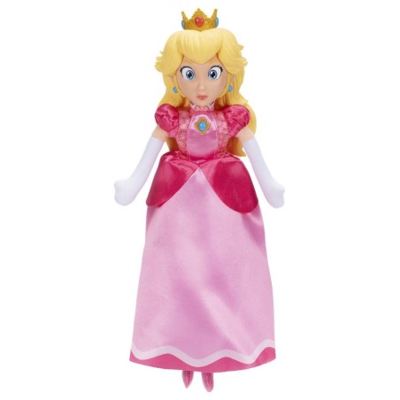 Super Mario Galaxy, le film - Figurine en peluche Princess Peach 23 cm