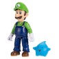 Super Mario - The  Galaxy Movie Action Figure Luigi 13 cm