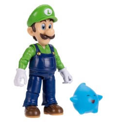 Super Mario - The  Galaxy Movie Action Figure Luigi 13 cm