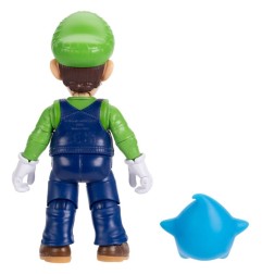 Super Mario - The  Galaxy Movie Action Figure Luigi 13 cm
