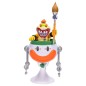 Super Mario - The  Galaxy Movie Action Figure Bowser Jr. with Clown Car 13 cm