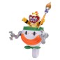 Super Mario - The  Galaxy Movie Action Figure Bowser Jr. with Clown Car 13 cm