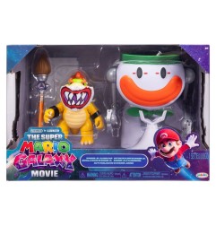 Super Mario Galaxy, le film - Figurine Bowser Jr. avec Clown Car 13 cm