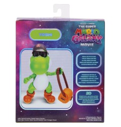 Super Mario - The  Galaxy Movie Action Figure Yoshi 13 cm