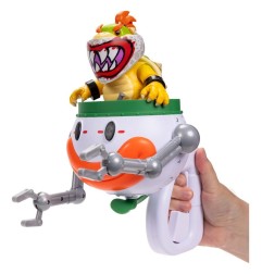 Super Mario Galaxy, le film - Figurine Bowser Jr. avec Clown Car 13 cm
