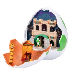 Super Mario Galaxy, le film - Playset avec 2 mini figurines Oeuf de Yoshi