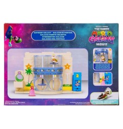 Super Mario Galaxy, le film - Diorama avec 2 mini figurines Galaxie du Portail