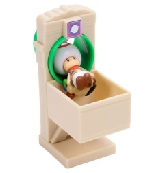 Super Mario Galaxy, le film - Diorama avec 2 mini figurines Galaxie du Portail