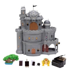 Super Mario Galaxy, le film - Playset Deluxe Château de Bowser avec 1 mini figurine
