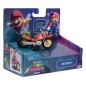 Super Mario - The  Galaxy Movie Action Figure with Pull Back Motorcycle Mario 6 cm