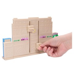 Super Mario Galaxy, le film - Diorama avec 2 mini figurines Galaxie du Portail