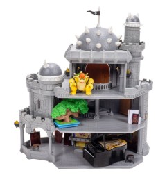 Super Mario - The  Galaxy Movie Deluxe Playset with 1 Mini Figure Bowser Castle
