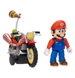 Super Mario Galaxy, le film - Figurine Mario avec Moto à Rétrofriction 6 cm