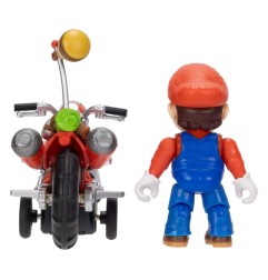 Super Mario Galaxy, le film - Figurine Mario avec Moto à Rétrofriction 6 cm