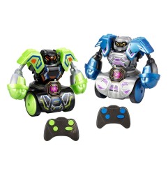 Robo Kombat Tornado - Silverlit  Remote-Controlled Robots 2er - Set Green/Blue