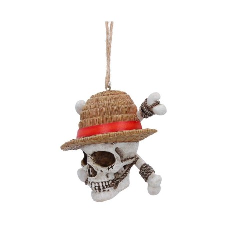 One Piece - Décoration sapin Luffy Jolly Roger 7 cm
