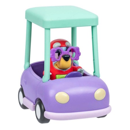 Bluey - Mini Figure Playset Janet & Granny Car