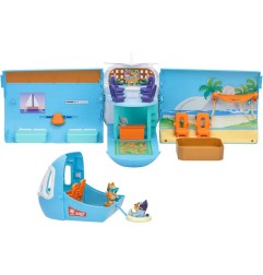 Bluey - Set de jeu mini-figurines 3 en 1 Bluey Holiday