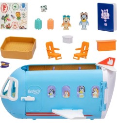 Bluey - Set de jeu mini-figurines 3 en 1 Bluey Holiday