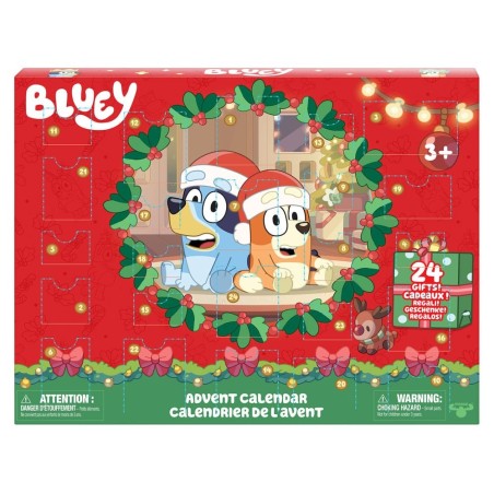 Bluey - Calendrier de l'avent Mini-Figurines Bluey