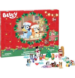 Bluey - Calendrier de l'avent Mini-Figurines Bluey