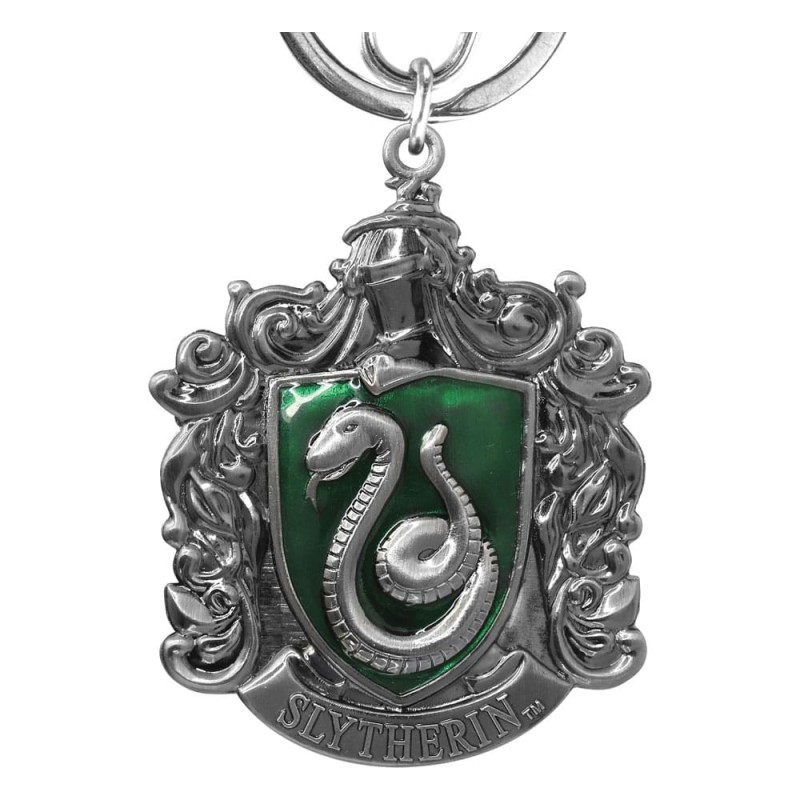 Harry Potter - Porte-clés en étain Slytherin Crest