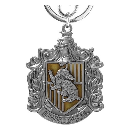 Harry Potter - Pewter-Keychain Hufflepuff Crest
