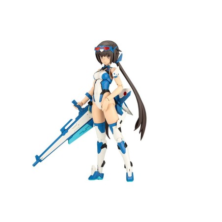 Frame Arms Girl - Figurine Frame Arms Girl  Plastic Model Kit Stylet Swimsuit Blue Impulse Color Ver. 16 cm