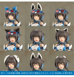 Frame Arms Girl - Figurine Frame Arms Girl  Plastic Model Kit Stylet Swimsuit Blue Impulse Color Ver. 16 cm