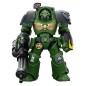 Warhammer 40k - Figurine Salamanders Terminator 3 with Power Fist and Assault Cannon 14 cm