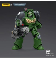 Warhammer 40k - Figurine Salamanders Terminator 3 with Power Fist and Assault Cannon 14 cm