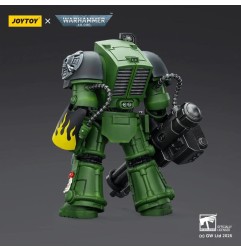 Warhammer 40k - Figurine Salamanders Terminator 3 with Power Fist and Assault Cannon 14 cm
