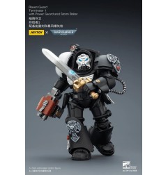 Warhammer - 40,000 Action Figure Raven Guard Terminator 1 with Power Sword and Storm Bolter 14 cm