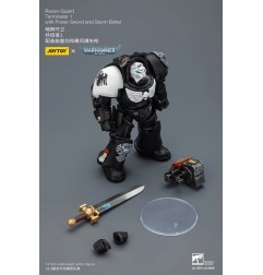Warhammer - 40,000 Action Figure Raven Guard Terminator 1 with Power Sword and Storm Bolter 14 cm