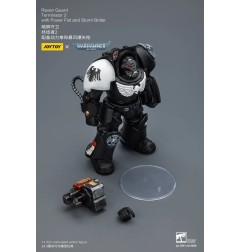 Warhammer 40k - Figurine Raven Guard Terminator 2 with Power Fist and Storm Bolter 14 cm
