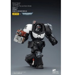 Warhammer 40k - Figurine Raven Guard Terminator 2 with Power Fist and Storm Bolter 14 cm