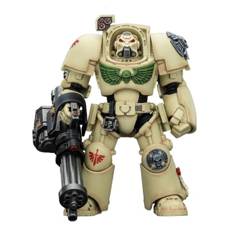 Warhammer - 40,000 Action Figure Dark Angels Deathwing Terminator 3 with Power Fist and Assault Cannon 14 cm