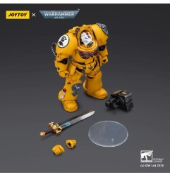 Warhammer 40k - Figurine Imperial Fists Terminator 1 with Power Sword and Storm Bolter 14 cm