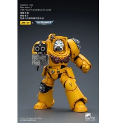 Warhammer 40k - Figurine Imperial Fists Terminator 2 with Power Fist and Storm Bolter 14 cm