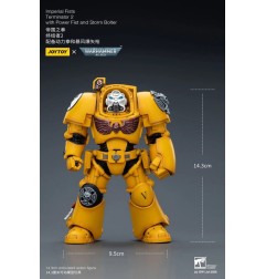 Warhammer 40k - Figurine Imperial Fists Terminator 2 with Power Fist and Storm Bolter 14 cm