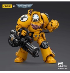 Warhammer 40k - Figurine Imperial Fists Terminator 3 with Power Fist and Assault Cannon 14 cm