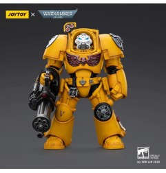 Warhammer 40k - Figurine Imperial Fists Terminator 3 with Power Fist and Assault Cannon 14 cm
