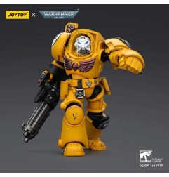 Warhammer 40k - Figurine Imperial Fists Terminator 3 with Power Fist and Assault Cannon 14 cm