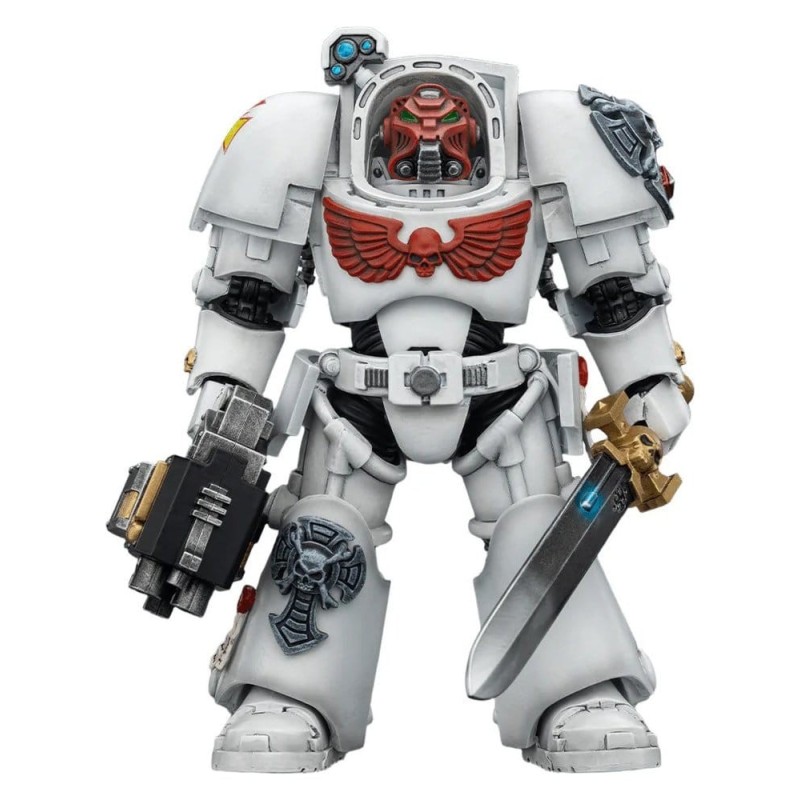 Warhammer 40k - Figurine White Scars Terminator 1 with Power Sword and Storm Bolter 14 cm Warhammer 40k - Figurine White Scars Terminator 1 with Power Sword and Storm Bolter 14 cm