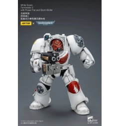Warhammer 40k - Figurine White Scars Terminator 2 with Power Fist and Storm Bolter 14 cm