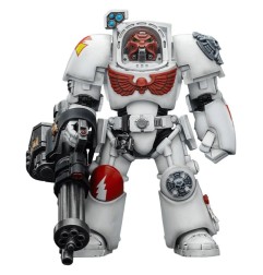 Warhammer 40k - Figurine White Scars Terminator 3 with Power Fist and Assault Cannon 14 cm