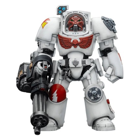 Warhammer - 40,000 Action Figure White Scars Terminator 3 with Power Fist and Assault Cannon 14 cm