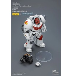 Warhammer 40k - Figurine White Scars Terminator 2 with Power Fist and Storm Bolter 14 cm
