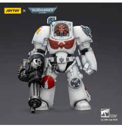 Warhammer 40k - Figurine White Scars Terminator 3 with Power Fist and Assault Cannon 14 cm